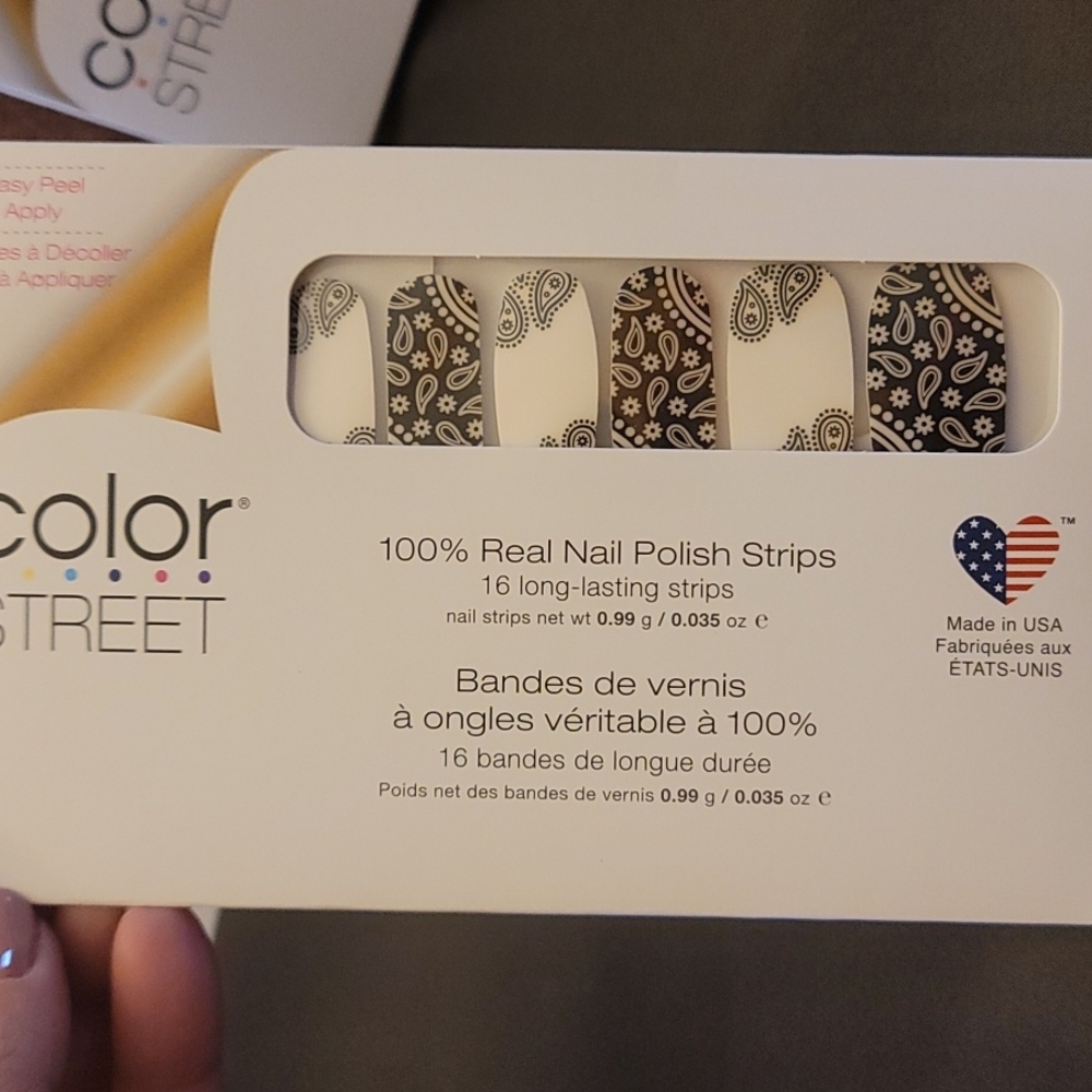 Color Street Bandana Republic nail set